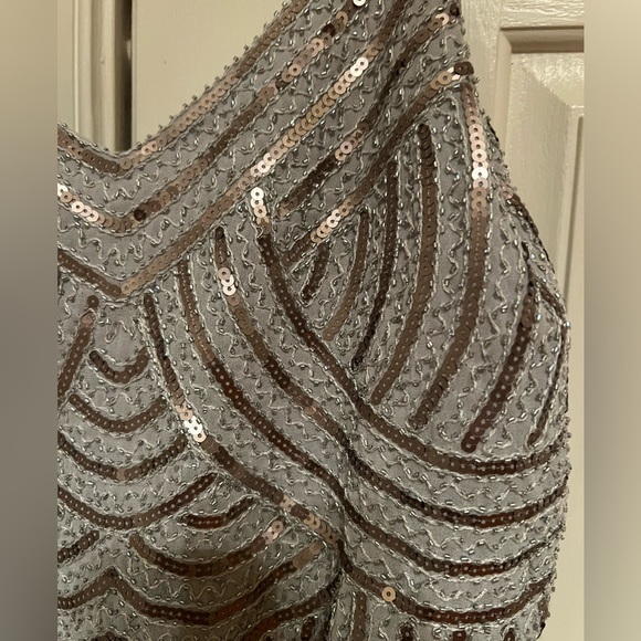 NWT endless rose silver sequin dress - Picture 5 of 6
